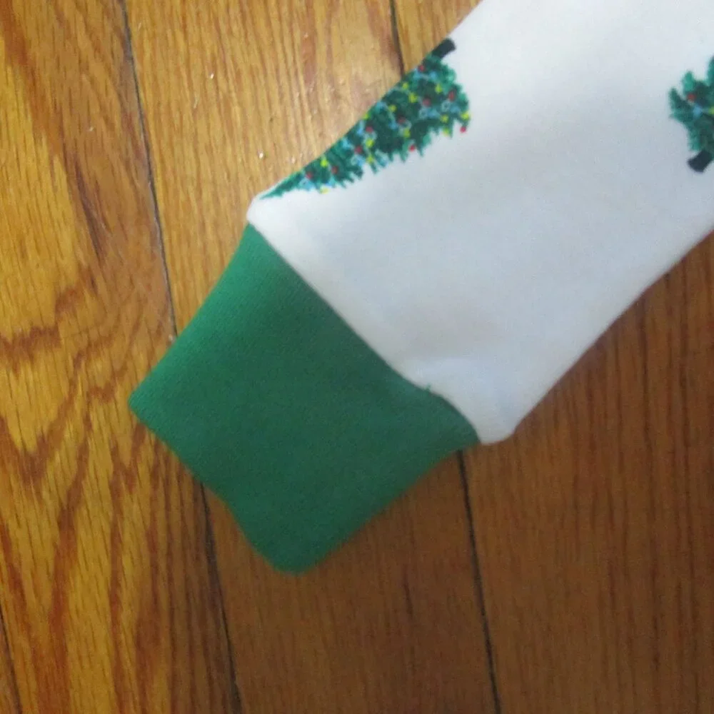 Crewcuts Unisex Christmas tree pajama set NWT sz 4 sz 7